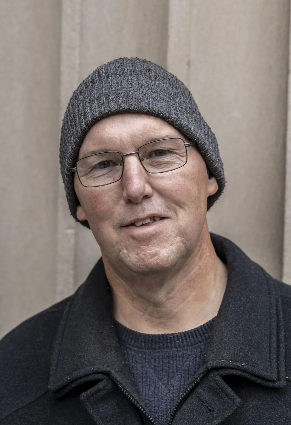 Portrait 11 of 34, a stranger on Michigan Avenue