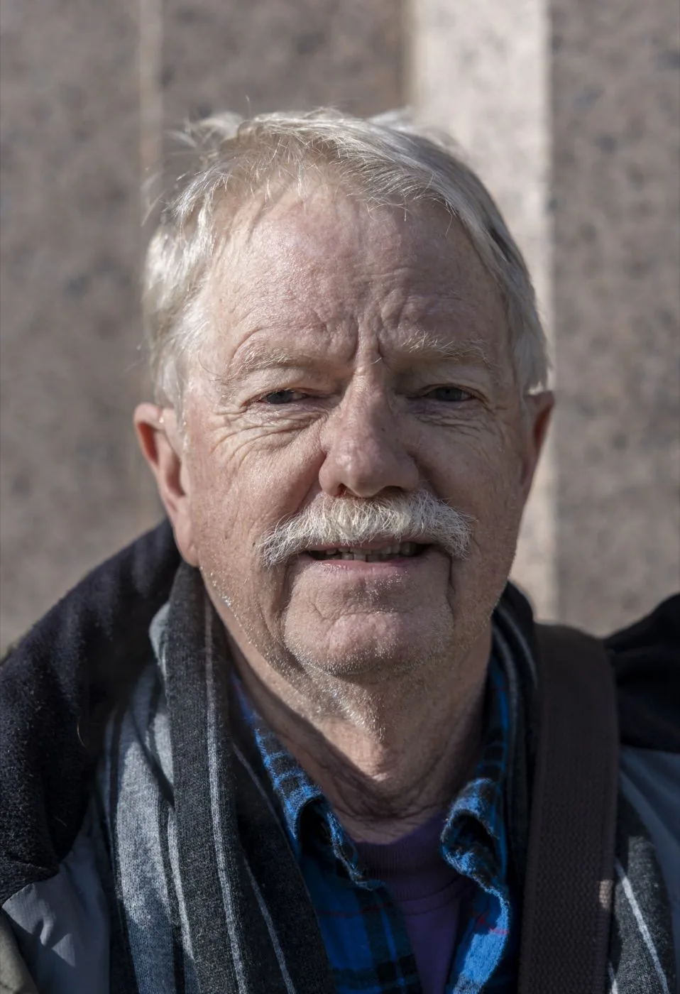 Portrait 23 of 34, a stranger on Michigan Avenue