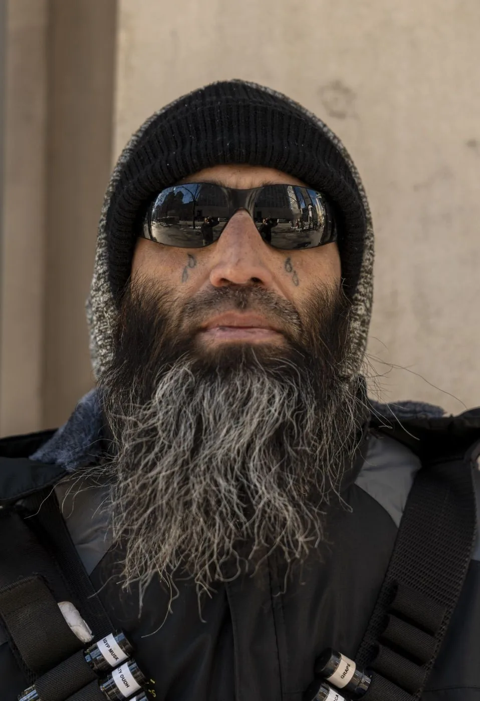 Portrait 27 of 34, a stranger on Michigan Avenue