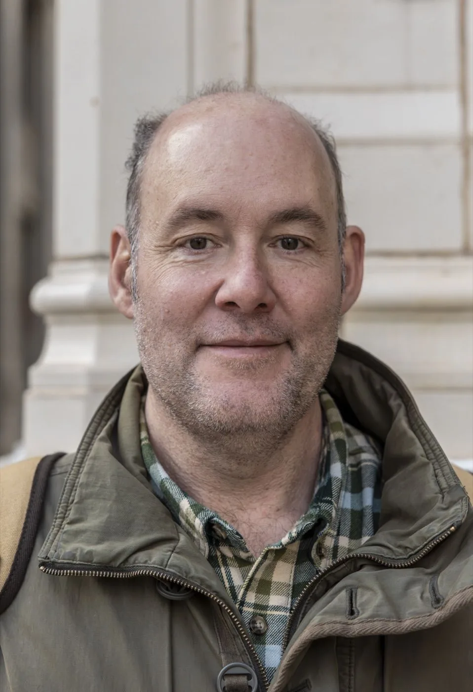 Portrait 32 of 34, a stranger on Michigan Avenue